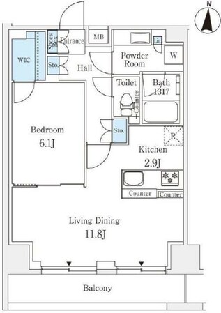 ラティエラ練馬の物件間取画像